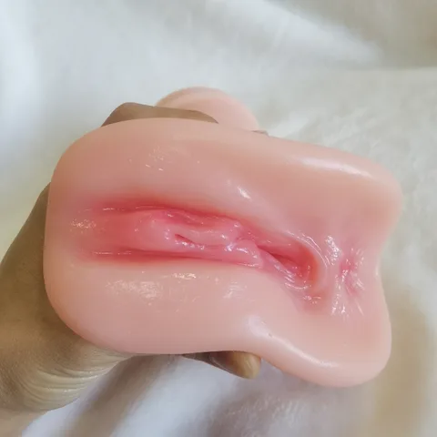 Dual-Channel Male Masturbation Toy | Realistic Pocket Pussy