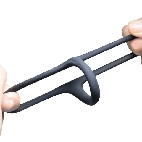 Flexible silicone penis ring for comfortable private part protection
