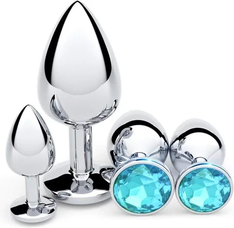 Easy to Clean After use, these anal plugs can be easily cleaned with soap and water.
