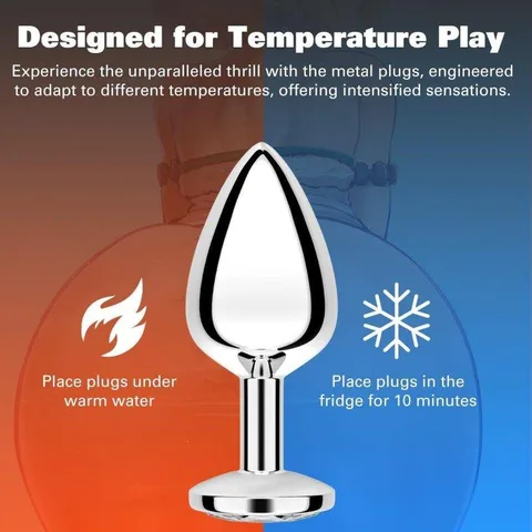Easy to Clean After use, these anal plugs can be easily cleaned with soap and water.
