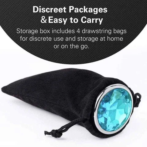 Easy to Clean After use, these anal plugs can be easily cleaned with soap and water.