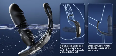 App-Controlled Prostate Massager & Vibrating Anal Plug – Silicone